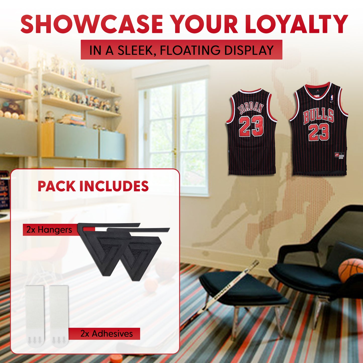 (Sleeveless) Invisible Wall Jersey Hanger